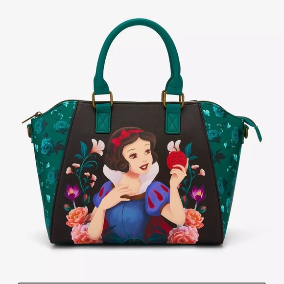 Loungefly Disney Snow White And The Seven Dwarfs Floral
Satchel Bag ????